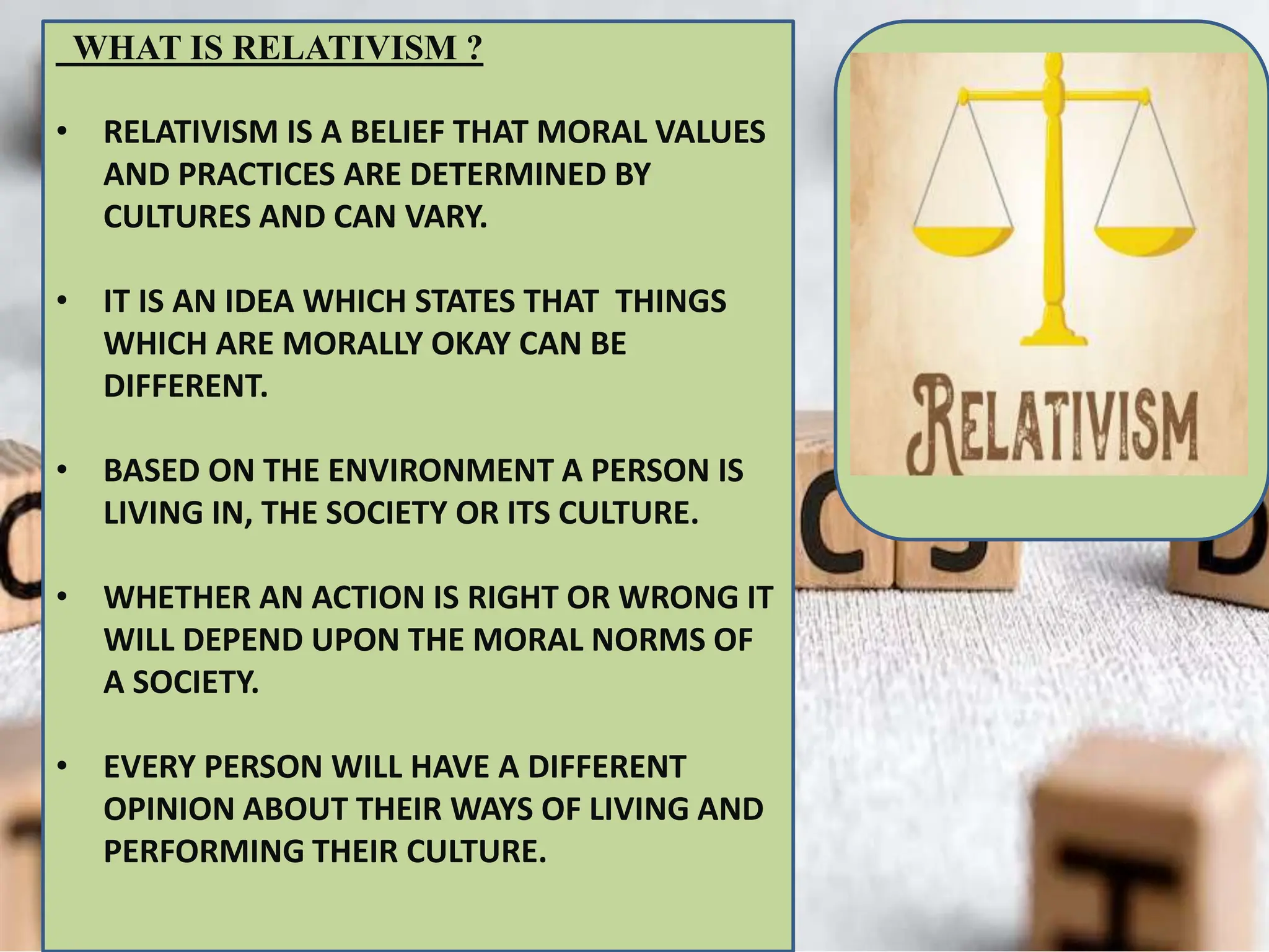Is Relativism A Fraud?  The Ethical System Behind The Illusion - gui6l80