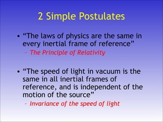 Special Relativity and the Lives of Elementary Particles: Exploring ...
