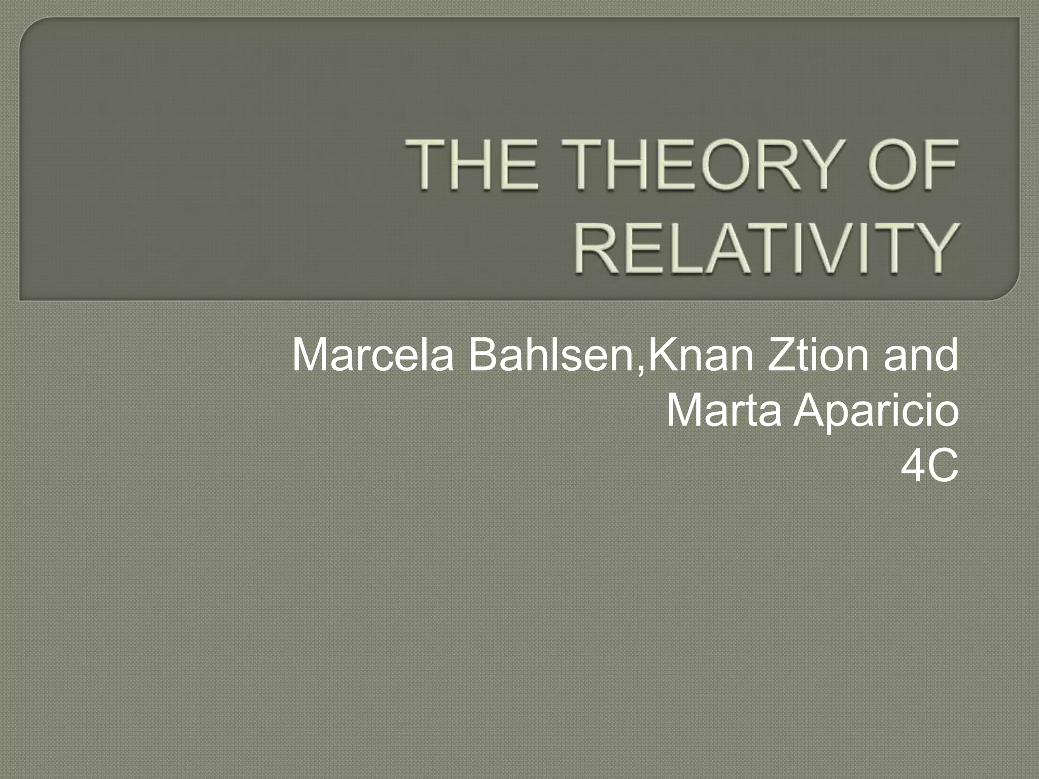 Relativity (2) | PPT
