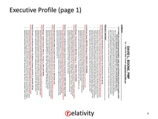 Executive Profile (page 1)




                             9
 