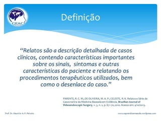 Relato de caso clínico