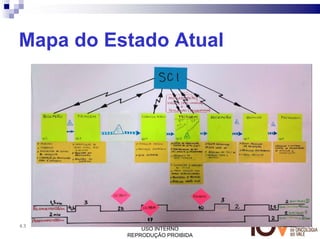 Mapa do Estado Atual




           Certificação Lean do IOV
63
                USO INTERNO
          REPRODUÇÃO PROIBIDA
 