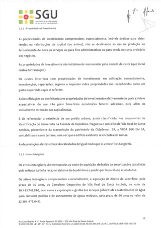 Relatoio contas sgu 2