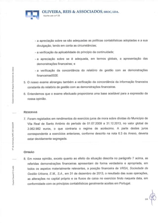 Relatoio contas sgu 2