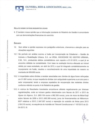 Relatoio contas sgu 2