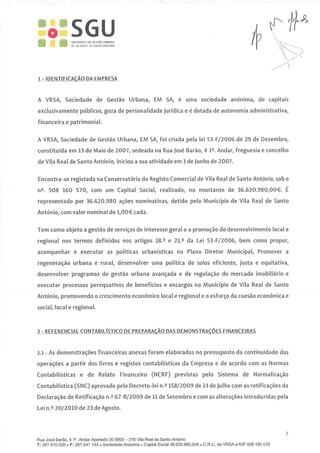 Relatoio contas sgu 2