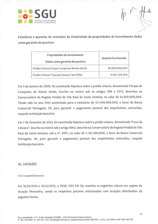 Relatoio contas sgu 2