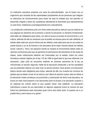 INSTITUCION EDUCATIVA