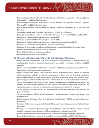 East Timor : Ministry of Agriculture and Fishery 2015-2017 | PDF