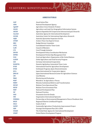 Mtop Triangle East Timor : Ministry of Agriculture and Fishery 2015-2017 | PDF