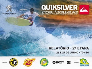 Paulista Universitário de Surf 2010 - 2ª etapa