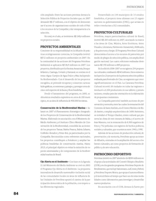 PATROCINIOS

     ción ampliado. Entre las acciones previstas destaca la          Desarrollado en 144 municipios de 14 estados
     Selección Pública de Proyectos Sociales que, en 2007        brasileños, el proyecto tiene alianzas con 15 organi-
     demandó R$ 27 millones, con el objetivo de democrati-       zaciones no gubernamentales (ONG), que actúan en
     zar el acceso de organizaciones sociales de todo el País    redes e involucran a 352 comunidades.
     a los recursos de la Compañía y dar transparencia a la
     selección.                                                  PROYECTOS CULTURALES
         En total, en el año, se invirtieron R$ 248,6 millones   Petrobras, mayor patrocinadora cultural de Brasil,
     en proyectos sociales.                                      invirtió R$ 205 millones en 2007, asociando su marca
                                                                 a las áreas de Cine, Música, Artes Escénicas, Artes
     PROYECTOS AMBIENTALES                                       Visuales, Literatura, Patrimonio Inmaterial y Ediﬁcado,
     Conciente de su responsabilidad en la difusión de prác-     y Arquitectura y Design. El Programa Petrobras Cultural
     ticas ecológicamente correctas, la Compañía invirtió        democratiza el acceso a los recursos de patrocinio por
     R$ 52 millones en proyectos ambientales en 2007. En         medio de pliegos de selección pública, con amplia divul-
     la continuidad de las acciones del Programa Petrobras       gación nacional. Las cuatro ediciones realizadas desti-
     Ambiental se aplicaron R$ 38,9 millones en 2007. Los        naron R$ 190 millones a 889 proyectos.
     proyectos, distribuidos por los biomas Amazonia, Bosque         En la edición 2006-2007 se escogieron 254 propues-
     Atlántico, Caatinga, Cerrado y Pantanal, se centran en el   tas culturales, totalizando R$ 60 millones. Estos números
     tema «Agua: Cuerpos de Agua Dulce y Mar, Incluyendo         incluyen los 23 proyectos de la primera selección pública
     Su Biodiversidad». Con el desarrollo de los proyectos       realizada para Festivales de Cine, un segmento que crece
     escogidos, se pretende recuperar y conservar cuencas        significativamente en el País. La Caravana Petrobras
     hidrográﬁcas, ecosistemas y paisajes, y proteger cerca de   Cultural recorrió 38 ciudades en todas las regiones e
     cinco mil especies de la fauna y ﬂora brasileñas.           involucró a 6.500 productores en sus talleres y presen-
         Desde el lanzamiento del programa, en 2005, se          taciones, creadas para dar orientación en la elaboración
     obtuvieron resultados expresivos en cerca de 250 muni-      de propuestas consistentes.
     cipios, en un área de inﬂuencia de 900.000 hectáreas.           La Compañía patrocinó también acciones de pre-
                                                                 servación y memoria, entre las cuales: la restauración del
     Conservación de la Biodiversidad Marina – Se                Convento de Santo Antônio, en el Centro Histórico de Rio
     lanzó en 2007 el Planeamiento Estratégico Integrado         de Janeiro, complejo arquitectónico de 1608. Asimismo,
     de los Proyectos de Conservación de la Biodiversidad        se revitalizó el Tempo Glauber, centro cultural que pre-
     Marina. Elaborado en asociación con el Ministerio de        serva las obras de este cineasta de Bahia, y el acervo de
     Medio Ambiente y el Instituto Chico Mendes de Con-          Jean Manzon, con la restauración de 8.300 negativos de
     servación de la Biodiversidad, consolida las acciones       fotos y 752 películas con registros de hechos políticos,
     de los proyectos Tamar, Baleia Franca, Baleia Jubarte,      sociales y culturales, que ocurrieron entre 1940 y 1990.
     Golﬁnho Rotador y Peixe-Boi, ya patrocinados por la             Además de las acciones de producción cultural, de
     Compañía. Reconocidos como referentes nacionales,           preservación y de memoria, Petrobras apoya acciones
     los proyectos contribuyen a fortalecer y ampliar las        de difusión, centradas en la ampliación del acceso a los
     políticas brasileñas de conservación marina. Hasta          bienes culturales, así como proyectos de formación de
     2015, el principal objetivo es evitar la extinción de es-   público y de arte-educación.
     pecies amenazadas y de componentes de la biodiver-
     sidad marina de Brasil.                                     PATROCINIO DEPORTIVO
                                                                 Petrobras invirtió en 2007 alrededor de R$ 80 millones en
     Ojo Alerta en el Ambiente – Con base en la Agenda           el apoyo a las actividades del Comité Olímpico Brasileño
     21 del Ministerio del Medio Ambiente se creó en 2003        (COB) y en dos grandes programas: Petrobras Deporte de
     el Programa Ojo Alerta en el Ambiente. La propuesta         Rendimiento, que incluye balonmano, surf, tenis y fútbol;
     innovadora de desarrollo sustentable e inclusión social     y Petrobras Deporte Motor, que apoya el automovilismo
     de las comunidades locales en áreas de inﬂuencia de         y el motociclismo al tiempo que hace uso de estas moda-
     las Unidades de Petrobras apuntó el camino de la par-       lidades como laboratorios para investigar y desarrollar
     ticipación democrática de la población, con respeto a       nuevos productos.
     las diferencias regionales.                                     En asociación con el COB, destaca la fuerte pre-


84                                                                                      RESPONSABILIDAD SOCIAL Y AMBIENTAL
 