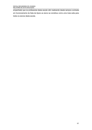 Relatorio  AutoavaliaçAo 2007| 08