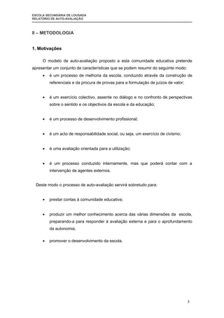 Relatorio  AutoavaliaçAo 2007| 08