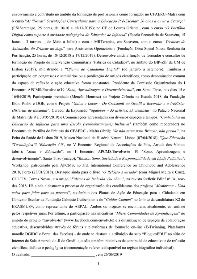 Relat rio Auto avalia o Docente 2019 PDF Daycare And Pre School relat-rio-auto-avalia-o-docente-2019-pdf-daycare-and-pre-school