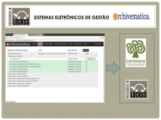 SISTEMAS ELETRÔNICOS DE GESTÃO 
 
