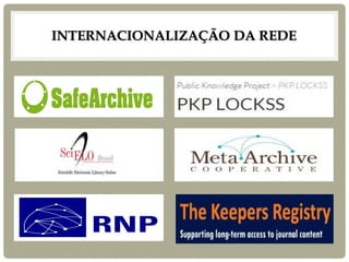 INTERNACIONALIZAÇÃO DA REDE  