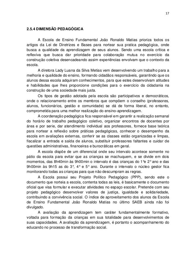 Relatorios de estagio supervisionado prontos