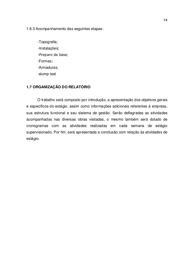 Relatorio de atividades realizadas no trabalho Relatorio de atividades realizadas no trabalho
