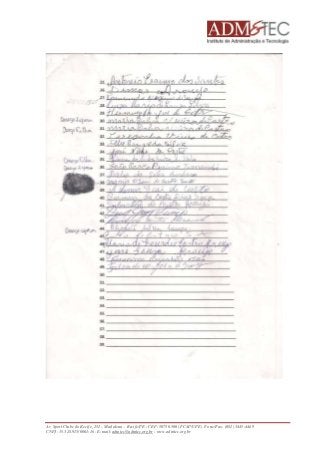 Av. Sport Clube do Recife, 252 – Madalena – Recife/PE - CEP: 50750.500 (FCAP/UPE) Fone/Fax: (081) 3445-4469 
CNPJ: 35.328.913/0001-16 - E-mail: admtec@admtec.org.br - www.admtec.org.br 
 