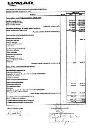 Anexo I - Reunião de Câmara 20/11/2013