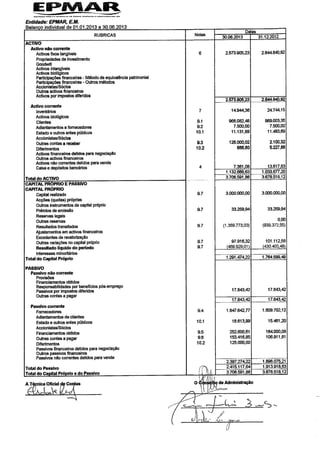 Anexo I - Reunião de Câmara 20/11/2013