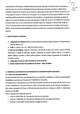 Anexo I - Reunião de Câmara 20/11/2013