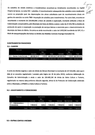 Anexo I - Reunião de Câmara 20/11/2013