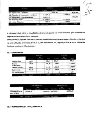 Anexo I - Reunião de Câmara 20/11/2013