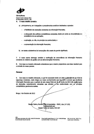 Anexo I - Reunião de Câmara 20/11/2013