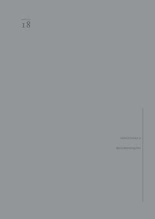 18 capítulo 
conclusões e 
recomendações 
 