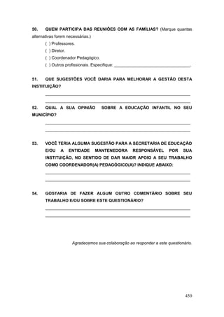 Relatoriofinaleducacaoinfantil