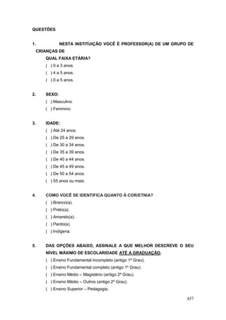 Relatoriofinaleducacaoinfantil