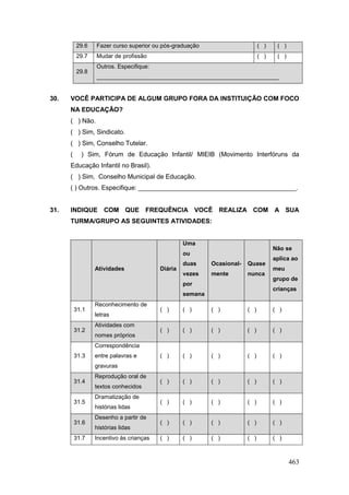 Relatoriofinaleducacaoinfantil