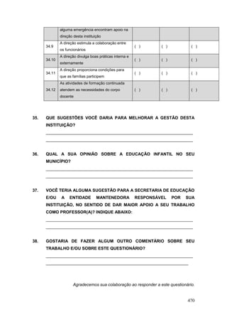 Relatoriofinaleducacaoinfantil