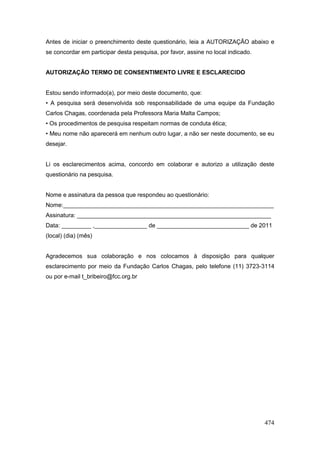 Relatoriofinaleducacaoinfantil