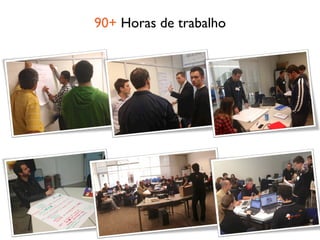 90+ Horas de trabalho
 