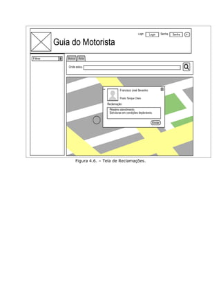 Figura 4.6. – Tela de Reclamações.
 