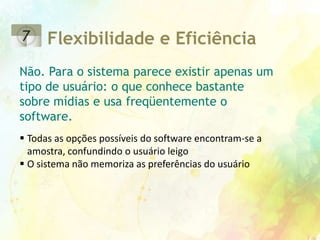 Muitas opções liberadas não são executadas