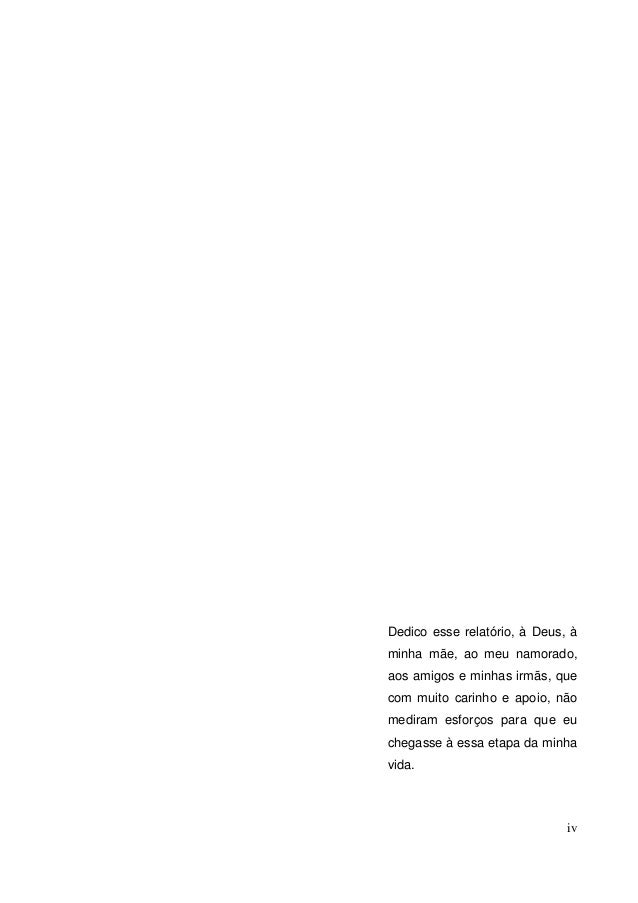 Capa De Um Relatorio De Quimica Relatorio De Estagio Supervisionado Em Quimica