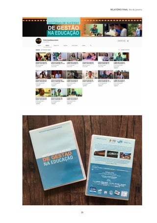 21
RELATÓRIO FINAL Rio de Janeiro
 