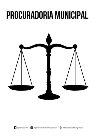 PREFEITURA MUNICIPAL DE IRAUÇUBA
GABINETE DA PREFEITA
CNPJ: 07.683.188/0001-69 - CGF: 06.920.194-3
Av. Paulo Bastos, 220 – Centro – Irauçuba – Ceará - 62620 – 000
Telefone: (88) 3635-1133/1194
Página | 21
 