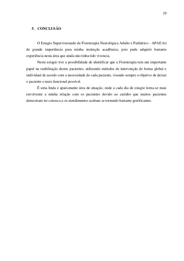 Conclusao relatorio de estagio engenharia