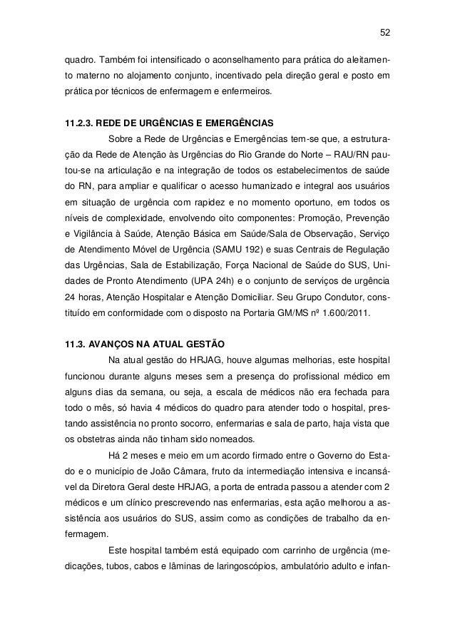 Relatorio situacional