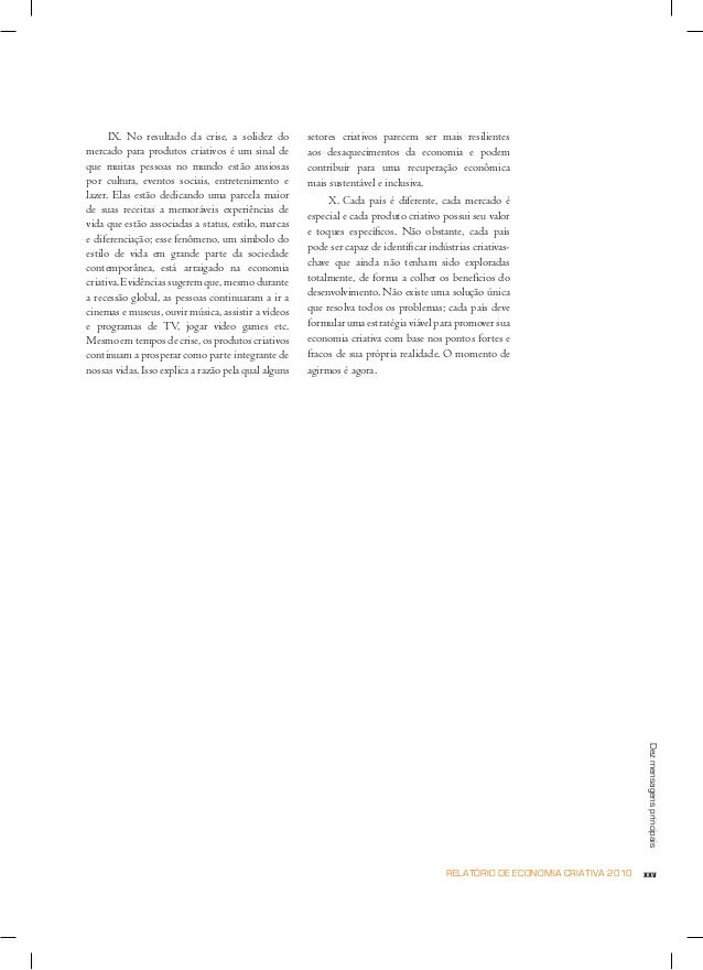 Relatorio economia