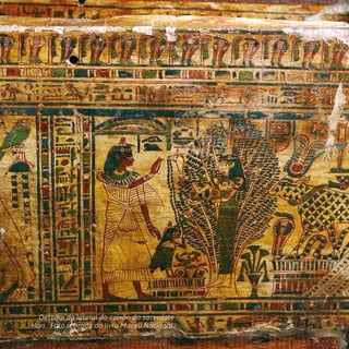 65
Detalhe da lateral do caixão do sacerdote
Hori. Foto retirada do livro Museu Nacional.
 