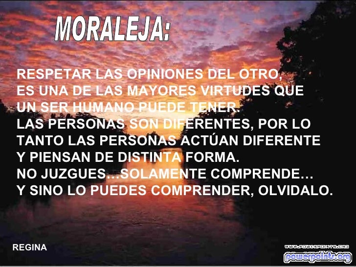 Reflexion sobre el respeto - Imagui Reflexion sobre el respeto - Imagui