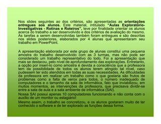 Relato Winplot Eliane M Cristovão 2008