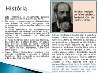 Efeito terminônico em tubo