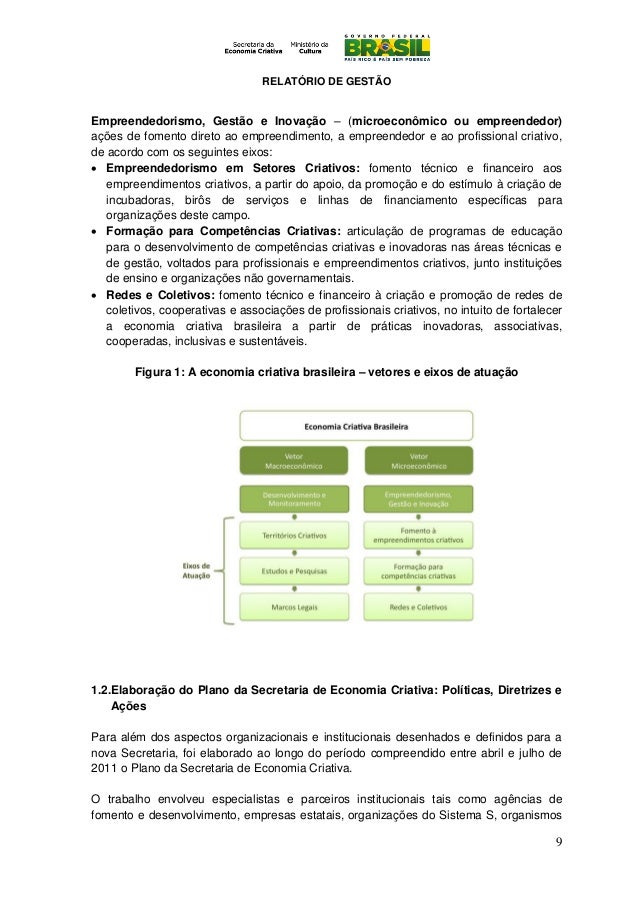 Relatorio economia